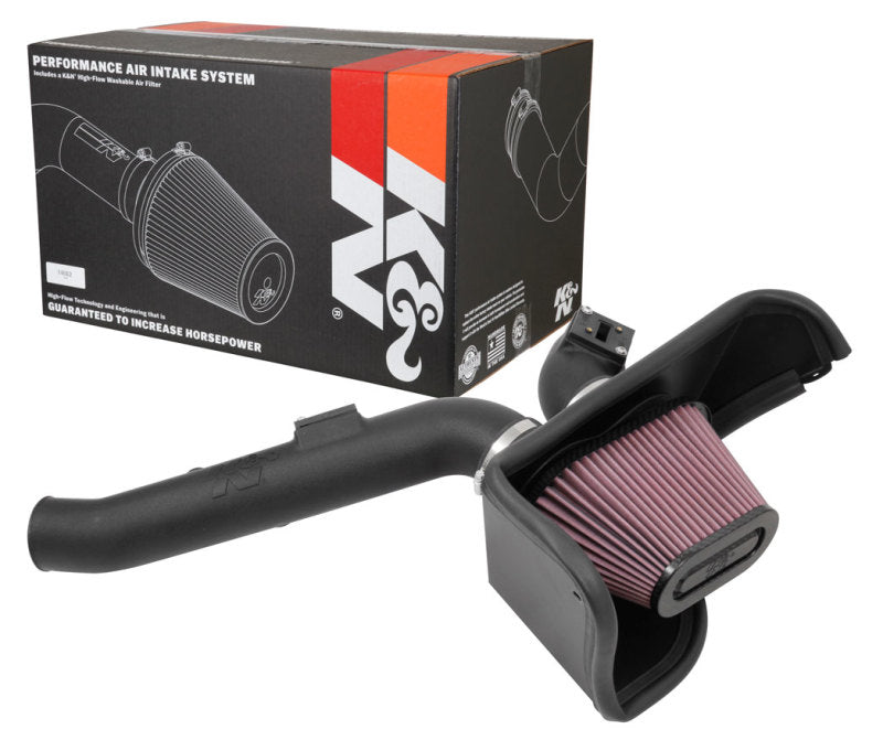 K&N 16-17 Cadillac ATS-V 3.6L V6 Twin Turbo Performance Intake Kit-thumbmail-6