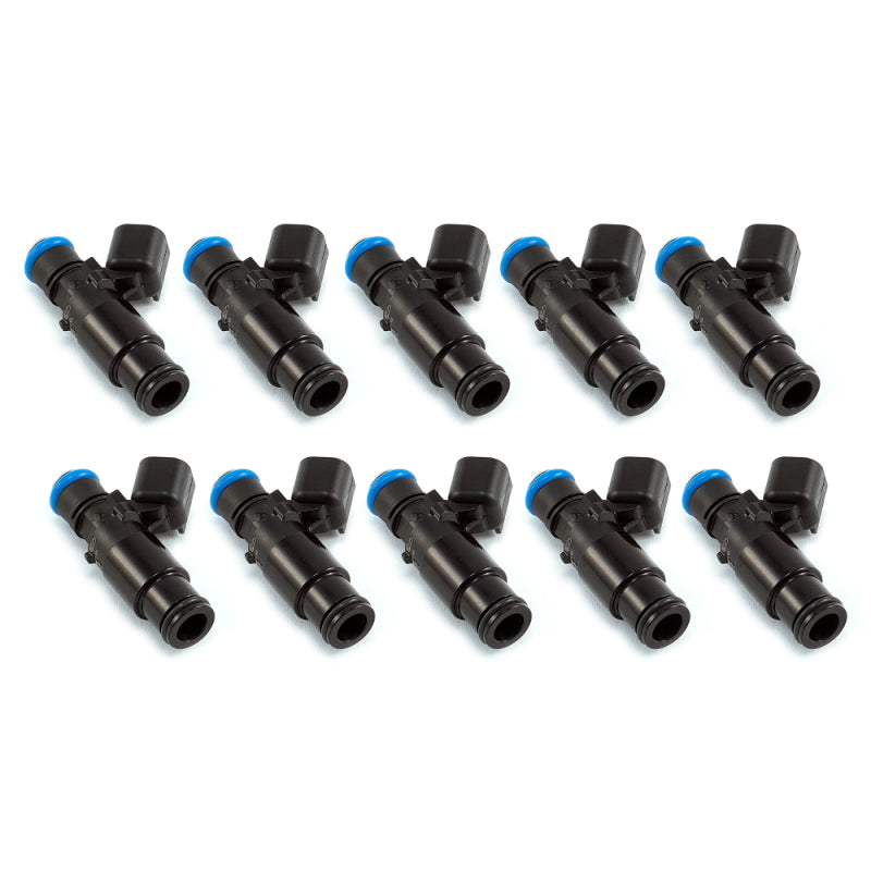 Injector Dynamics 2600-XDS Injectors - 48mm Length - 14mm Top - 14mm Bottom Adapter (Set of 10)-thumbmail-1