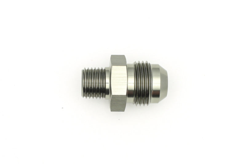 DeatschWerks 8AN Male Flare To 1/4in. Male NPT Adapter-thumbmail-2