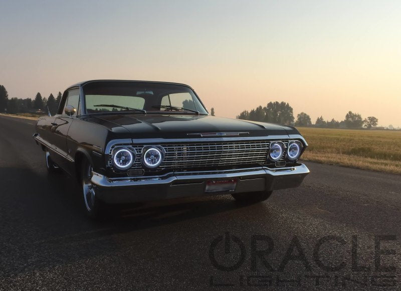 Oracle Pre-Installed Lights 5.75 IN. Sealed Beam - ColorSHIFT Halo-thumbmail-12