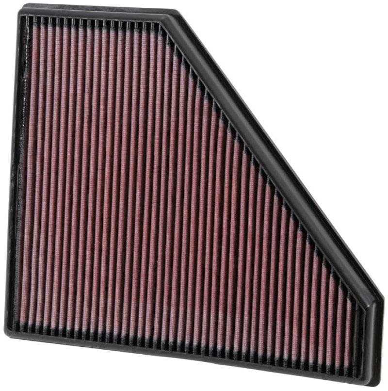 K&N Replacement Panel Air Filter 12.313in OS L x 10.313in OS W x 1.188in H for 13-14 Cadillac ATS-thumbmail-2