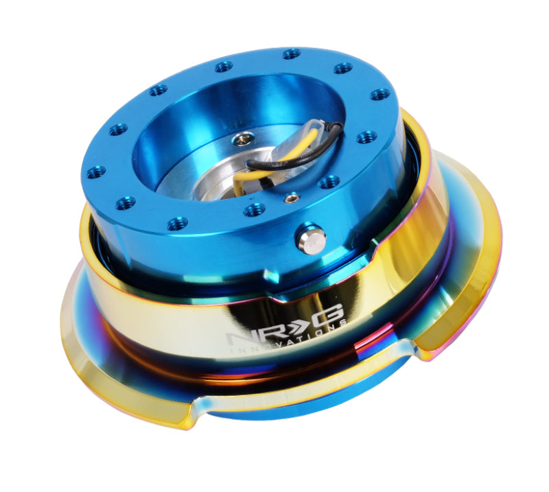 NRG Quick Release Gen 2.8 - Blue Body / Neochrome Ring-thumbmail-2