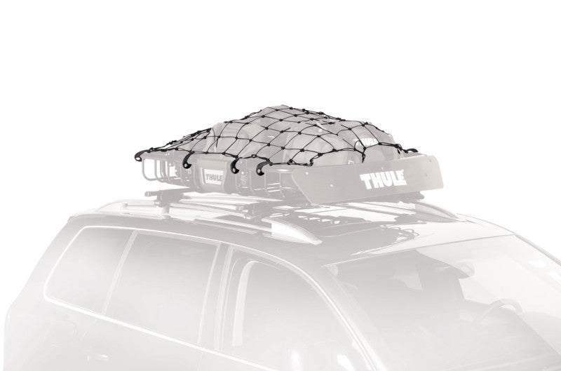 Thule Stretch Cargo Roof Basket Net - Black (Works w/ 1-1/4in. Basket Tubing or Smaller)-thumbmail-5