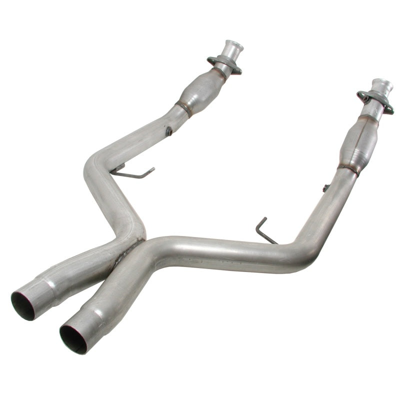 BBK 05-10 Mustang 4.6 GT High Flow X Pipe With Catalytic Converters - 2-3/4-thumbmail-3