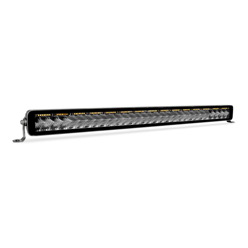 Go Rhino Xplor Blackout Combo Series Dbl Row LED Light Bar w/Amber (Side/Track Mount) 32in. - Blk-thumbmail-9