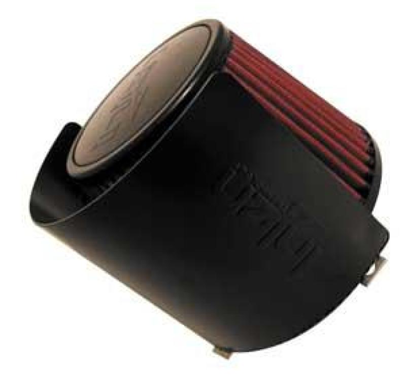Injen Aluminum Air Filter Heat Shield Universal Fits 3.50 Black-thumbmail-4