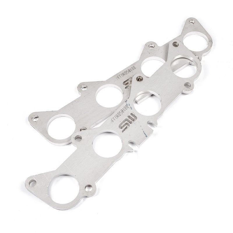 Stainless Works Ford 5.2L/5.0L Coyote Round Port Header 304SS Exhaust Flanges 1-7/8in Primaries-thumbmail-1
