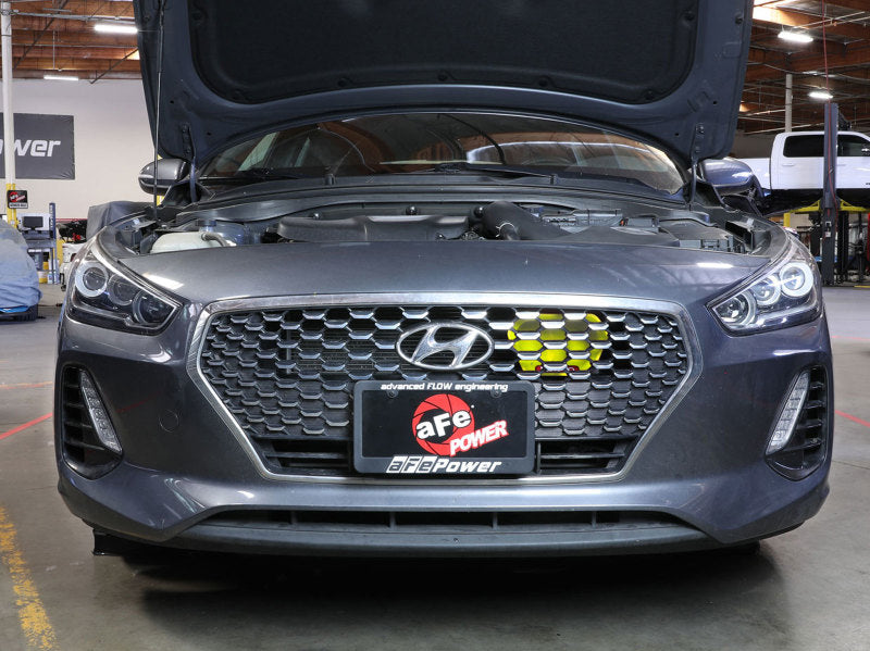 aFe 18-20 Hyundai Elantra GT L4-1.6L (t) Takeda Momentum Dynamic Air Scoop - Neon Green-thumbmail-2