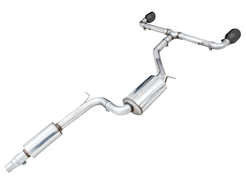 AWE 2022 VW GTI MK8 Touring Edition Exhaust - Diamond Black Tips-thumbmail-11