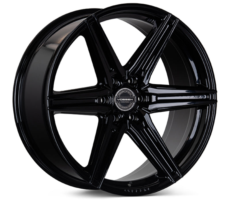 Vossen HF6-2 22x9.5 / 6x139.7 / ET20 / Deep Face / 106.1 - Gloss Black Wheel-thumbmail-1