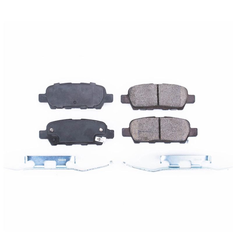 Power Stop 08-10 Infiniti EX35 Rear Z17 Evolution Ceramic Brake Pads w/Hardware-thumbmail-1