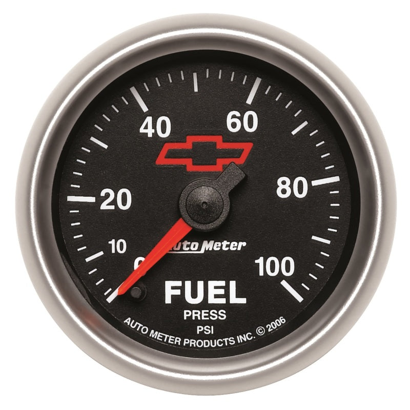 Autometer Sport-Comp II GM 52mm 0-100 PSI Full Sweep Electronic Fuel Pressure Gauge-thumbmail-1