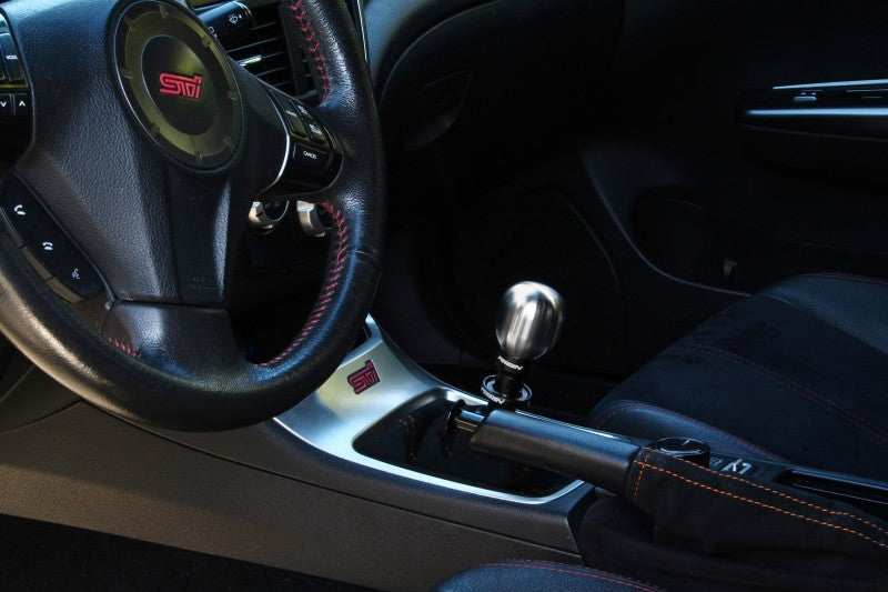 Perrin BRZ/FR-S/86 Brushed Barrel 1.85in Stainless Steel Shift Knob-thumbmail-3