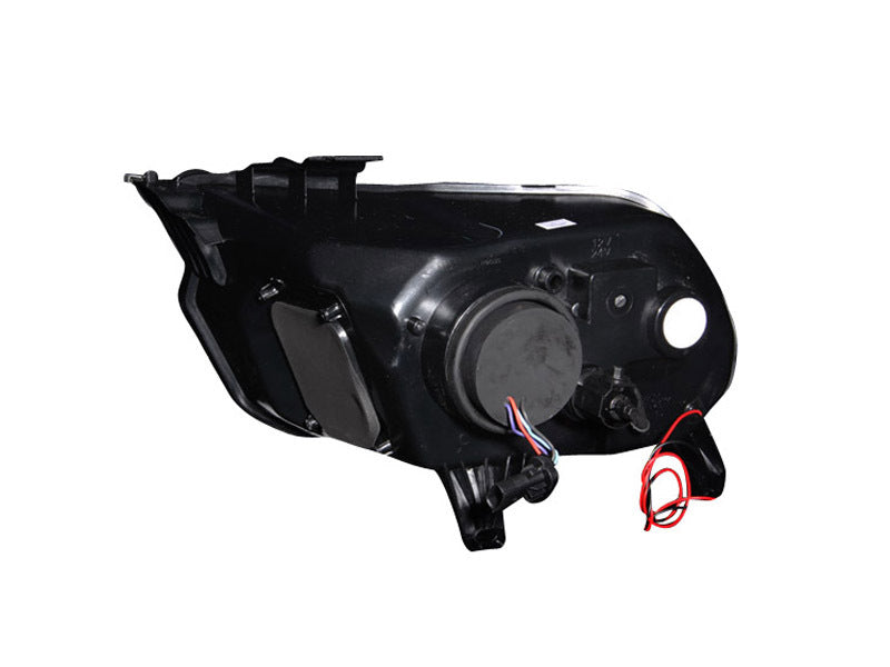 ANZO 2010-2014 Ford Mustang Projector Headlights w/ Halo Black (CCFL)-thumbmail-10