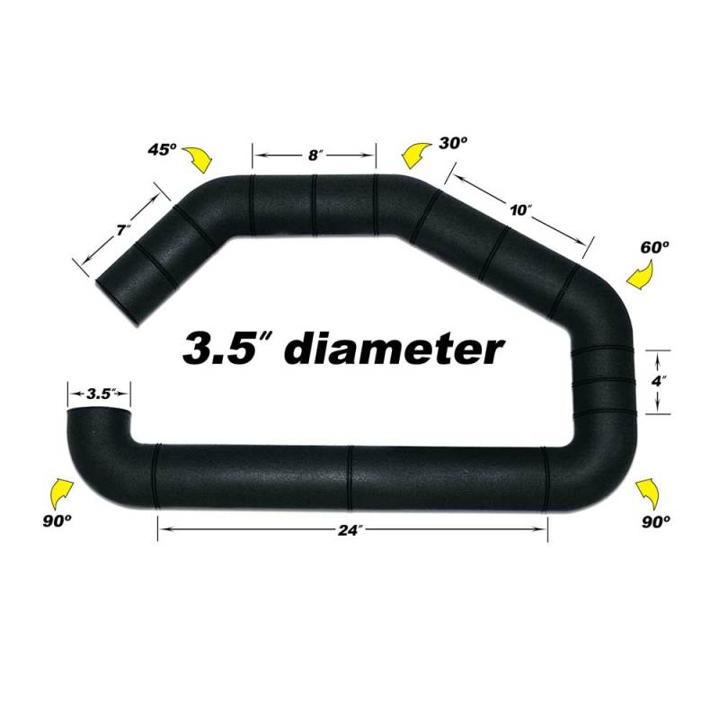 Airaid U-Build-It - 3.5in Intake Tube-thumbmail-2