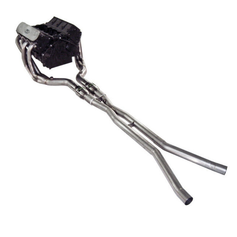 Stainless Works Chevy Corvette 2005-08 Headers 2in Primaries X-Pipe with Converters-thumbmail-3