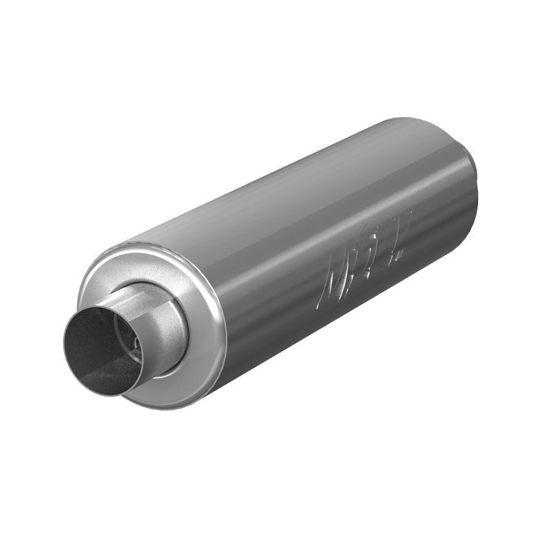 MBRP Universal 3in ID Inlet/Outlet 26in Single Chambered Muffler Aluminum (NO DROPSHIP)-thumbmail-3