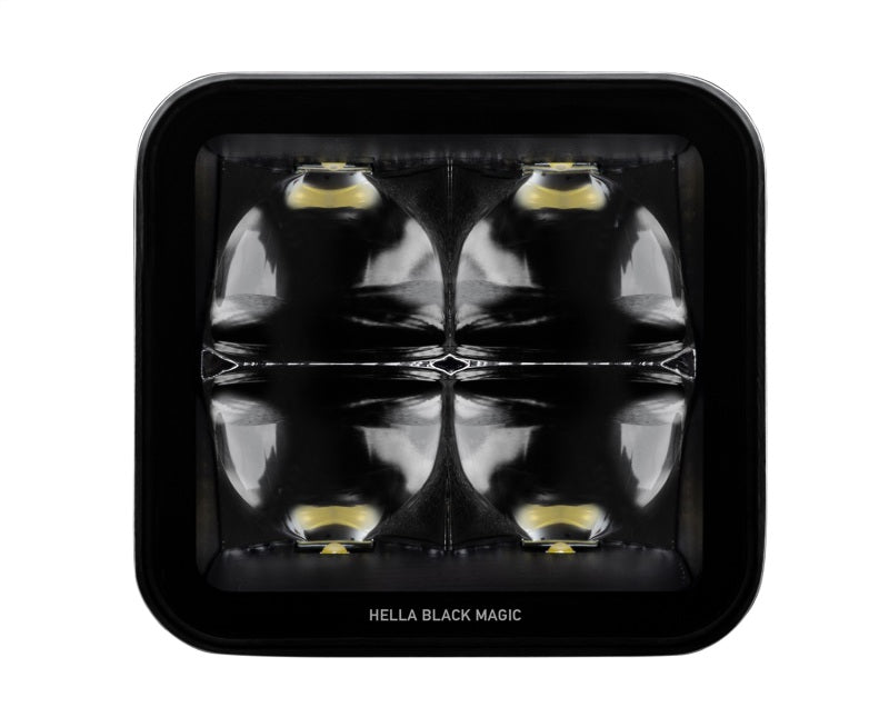 Hella Universal Black Magic 3.2in L.E.D. Cube Kit - Flood Beam (Long Range)-thumbmail-13