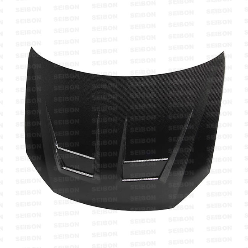 Seibon 10-11 VW Golf GTI 5K/MK6 DV Carbon Fiber Hood w/ Shaved Emblem-thumbmail-3