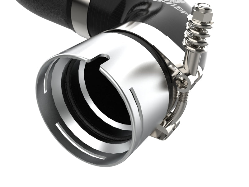 aFe Kia Stinger 18-22 V6-3.3L (tt) BladeRunner Hot Charge Pipe- Black-thumbmail-6