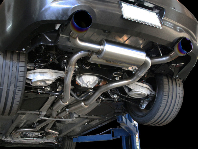 aFe Takeda 2-1/2in 304SS Cat-Back Exhaust Infiniti G37 08-13/Q60 14-15 V6-3.7 w/ Blue Flame Tips-thumbmail-2