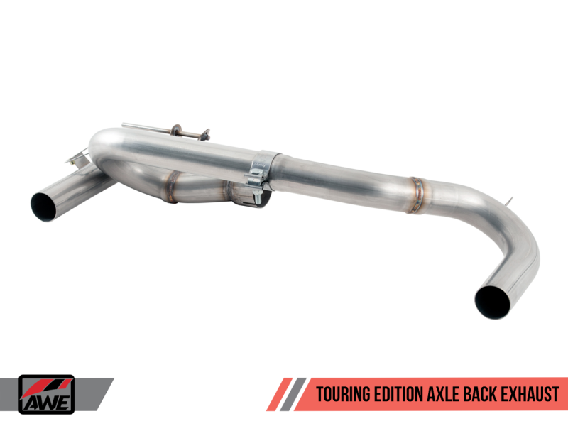 AWE Tuning BMW F3X 340i Touring Edition Axle-Back Exhaust - Chrome Silver Tips (90mm)-thumbmail-14