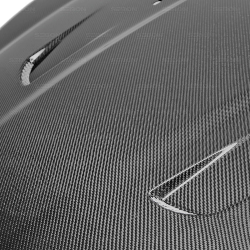 Seibon 14+ Ford Fiesta TM Style Carbon Fiber Hood-thumbmail-4