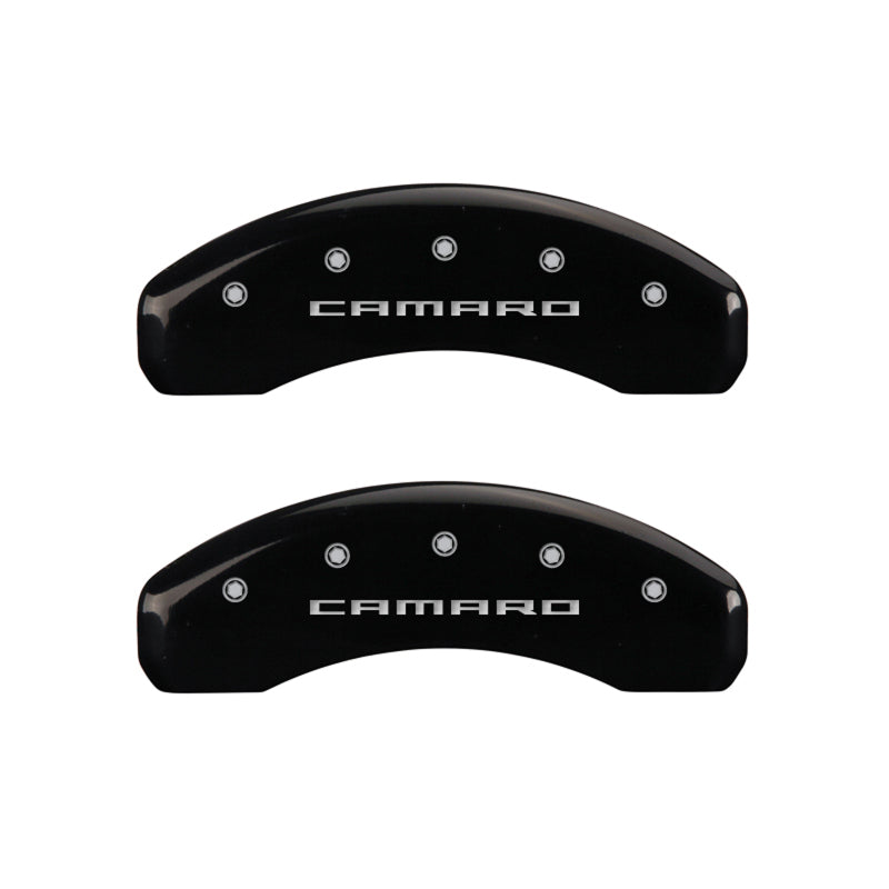 MGP 4 Caliper Covers Engraved Front & Rear Gen 5/Camaro Black finish silver ch-thumbmail-5