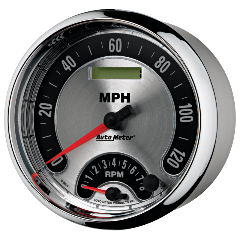Autometer American Muscle 5in Tach Speedo Combo In-Dash-thumbmail-3