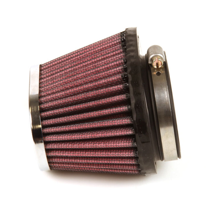 K&N Uni Chrome Oval Tapered Filter 2.125in FlgID x 4inB OL x 3inB OW x 3inT OL x 2inT OW x 2.75in H-thumbmail-17