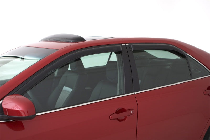 AVS 11-18 Volkswagen Jetta Ventvisor Outside Mount Window Deflectors 4pc - Smoke-thumbmail-7