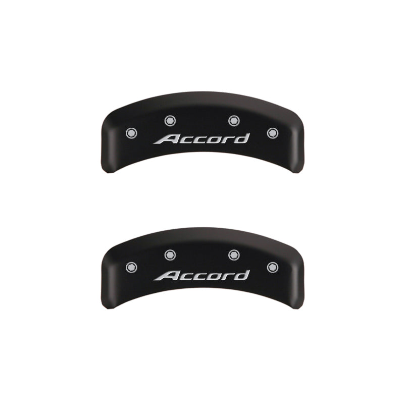 MGP 4 Caliper Covers Engraved Front Accord Engraved Rear Accord Red finish silver ch-thumbmail-4