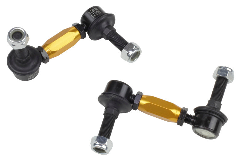 Whiteline 03+ Nissan 350z Z33 / 07-08 Infiniti G35 (Exc AWD) Fr Swaybar-Link Assy HD Adj Steel Ball-thumbmail-3