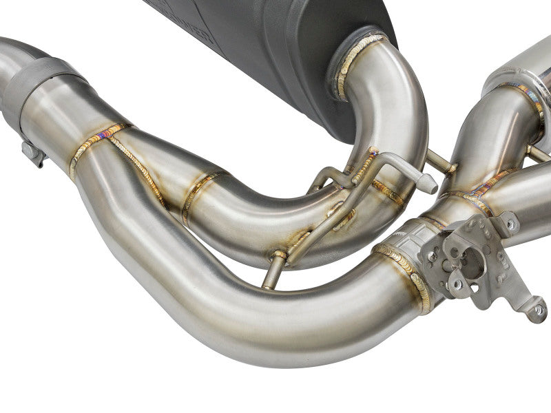 aFe 16-18 BMW M2 L6-3.0L MACH Force-Xp 3in to 2.5in 304 SS Cat-Back Exhaust System-Quad Polish Tips-thumbmail-7