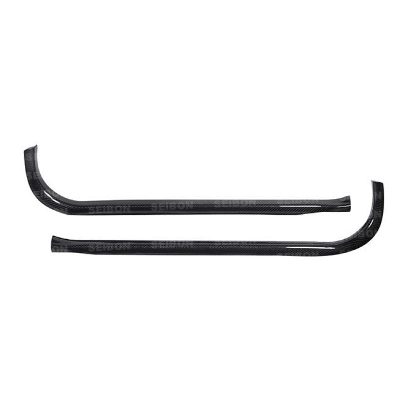 Seibon 09-10 Nissan GTR R35 OEM Style Carbon Fiber Door Sills Trim (Pair)-thumbmail-3