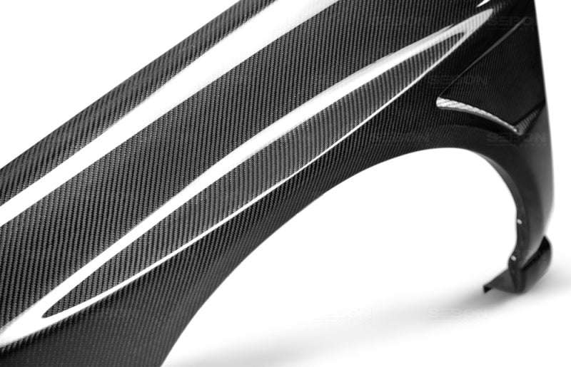 Seibon 06-07 Subaru WRX/STi 10mm Wider Carbon Fiber Fenders-thumbmail-4