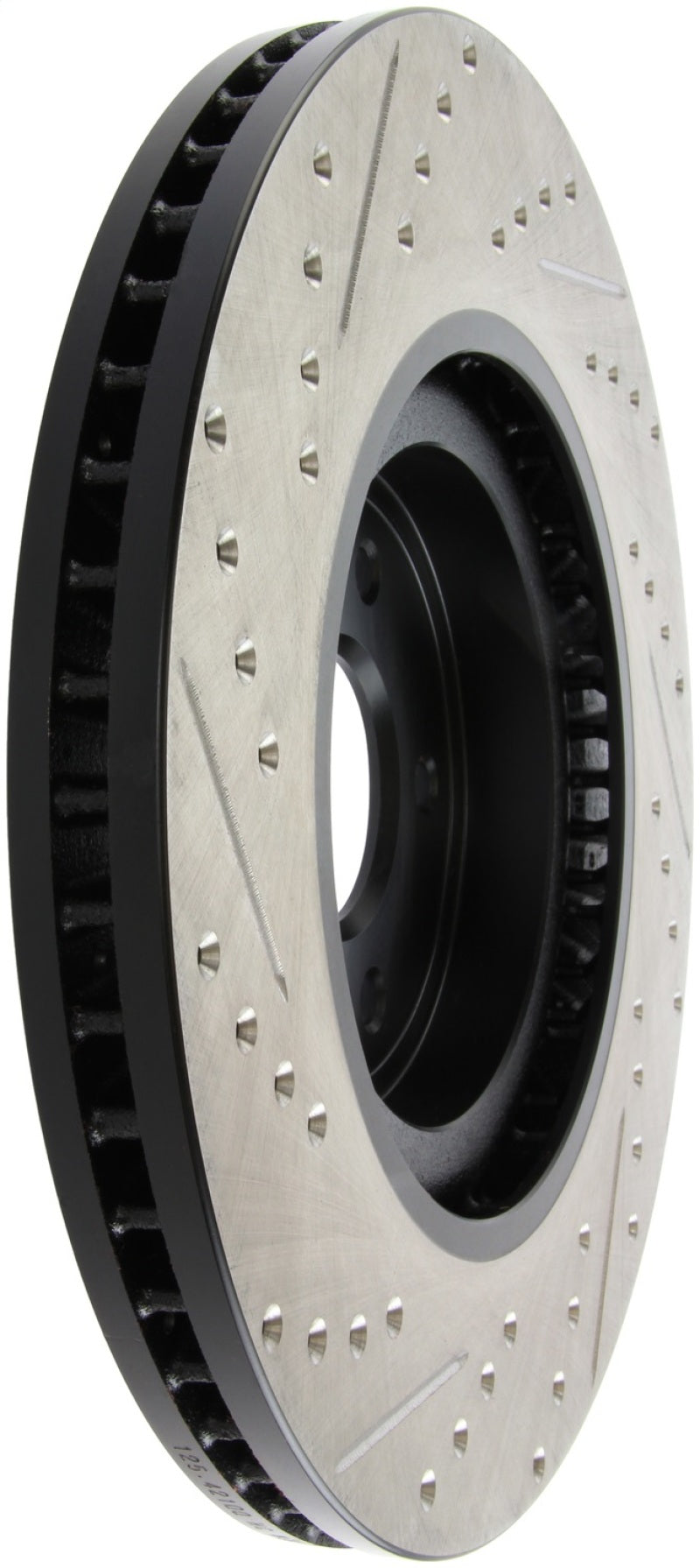 StopTech Infiniti G37 / Nissan 370Z SportStop Slotted & Drilled Front Left Rotor-thumbmail-11