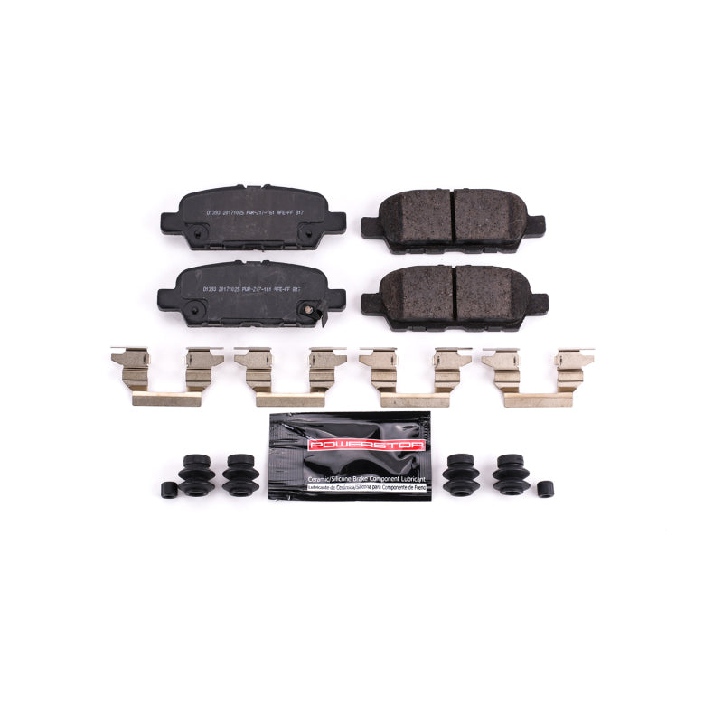 Power Stop 11-12 Infiniti EX35 Rear Z23 Evolution Sport Brake Pads w/Hardware-thumbmail-1