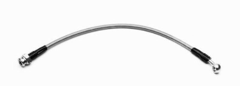 Wilwood 15in OAL Flexline -3 Hose to 45 Deg. Block M10 x 1.00 Bubble Flare-thumbmail-1