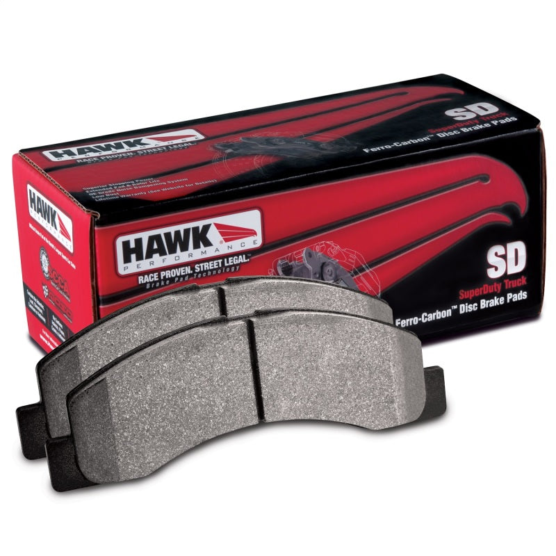 Hawk 16-17 Toyota Hilux Street Super Duty Front Brake Pads-thumbmail-4