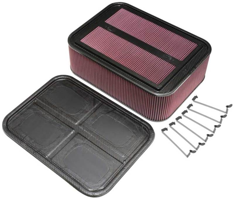 K&N Custom Racing Assembly Carbon Fiber Air Box - Large-thumbmail-9