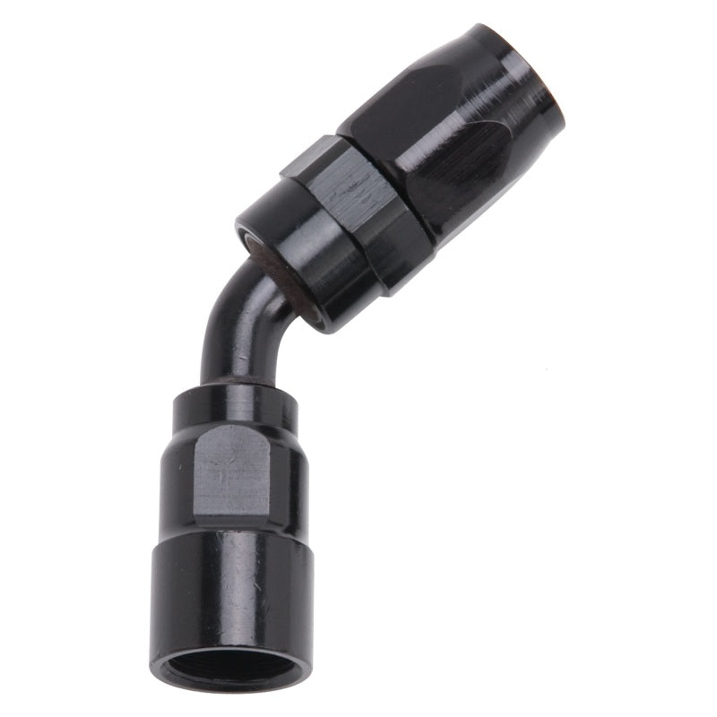 Russell Performance -8 AN Black 45 Degree Full Flow Hose End-thumbmail-3