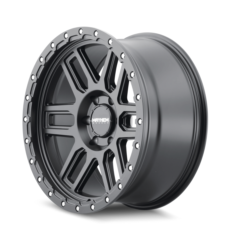 Mayhem 8304 Delta 17x9 / 6x139.7 BP / 0mm Offset / 106mm Hub Matte Black Wheel-thumbmail-2