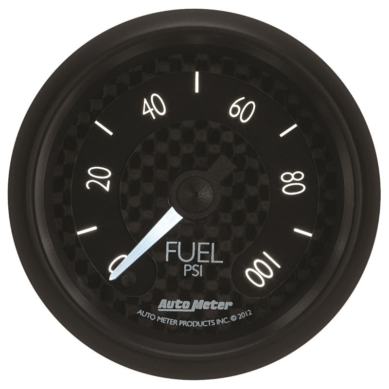 Autometer GT Series 52mm Full Sweep Electronic 0-100 PSI Fuel Pressure Gauge-thumbmail-5