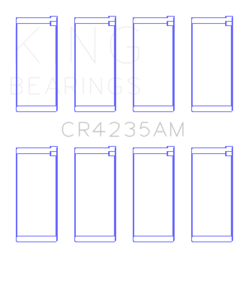 King Hyundai 2.0L G4GC (Size STD) Rod Bearing Set-thumbmail-2