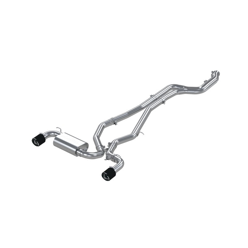 MBRP 2020+ Toyota Supra 3.0L 3in Catback Dual Rear Carbon Fiber Tips - T304-thumbmail-1