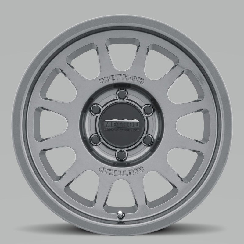 Method MR703 17x8.5 0mm Offset 6x5.5 106.25mm CB Gloss Titanium Wheel-thumbmail-2