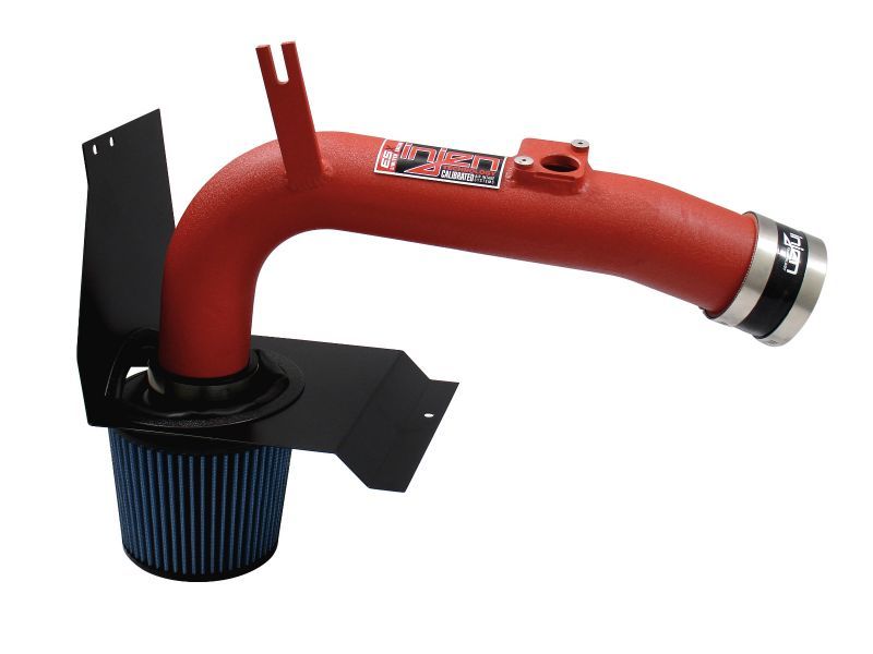 Injen 2014 Subaru Impreza WRX/STi 2.5L 4 Cyl.(Turbo) Wrinkle Red Cold Air Intake w/ Heat Shield-thumbmail-2