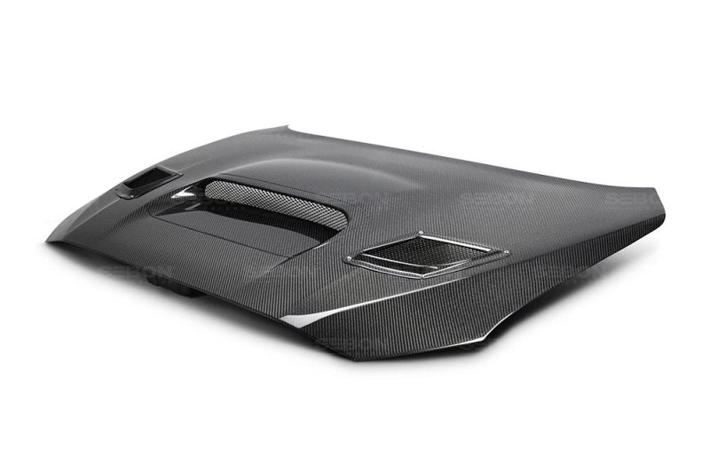 Seibon 15-17 Subaru Impreza WRX/STI CS Style Carbon Fiber Hood-thumbmail-2
