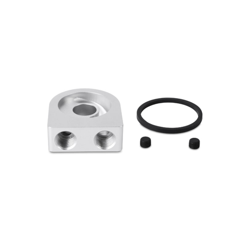 Mishimoto Silver M20 Oil Sandwich Plate-thumbmail-14